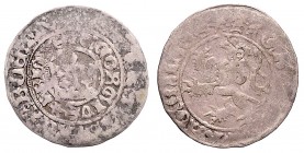 GEORG OF PODEBRADY (1458 - 1471)&nbsp;
Groschen, 2,78g&nbsp;

VF | VF