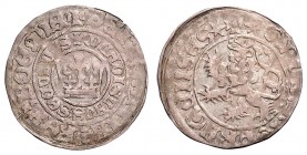 VLADISLAUS II OF HUNGARY (1471 - 1516)&nbsp;
Groschen , 2,67g&nbsp;

about EF | about EF
