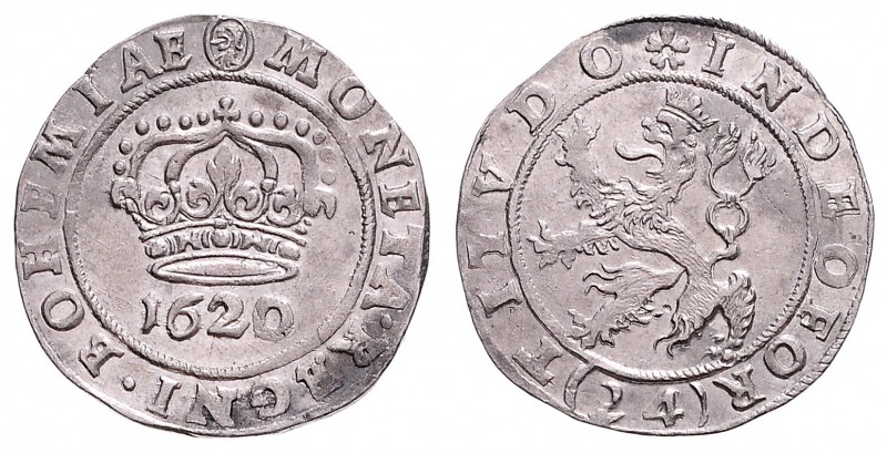 BOHEMIAN ESTATES (1618 - 1620)&nbsp;
24 Kreuzer , 1620, Jáchymov, 7,76g, Hal. 5...