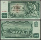 CZECHOSLOVAK REPUBLIC (1953 - 1992)&nbsp;
100 Korun, 1961, Série B 43, AUREA 110 c&nbsp;

1
