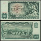 CZECHOSLOVAK REPUBLIC (1953 - 1992)&nbsp;
100 Korun, 1961, Série Z 05, AUREA 110 c&nbsp;

N