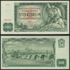 CZECHOSLOVAK REPUBLIC (1953 - 1992)&nbsp;
100 Korun, 1961, Série T 51, AUREA 110 c&nbsp;

N