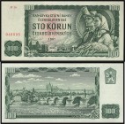 CZECHOSLOVAK REPUBLIC (1953 - 1992)&nbsp;
100 Korun, 1961, Série M 16, AUREA 111 b&nbsp;

N
