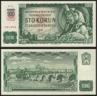 SLOVAK REPUBLIC (1993 - 2009)&nbsp;
100 Korun, 1961, kolek 1993, Série P 74, AUREA SK 3 d&nbsp;

N