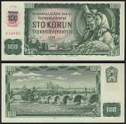 SLOVAK REPUBLIC (1993 - 2009)&nbsp;
100 Korun, 1961, kolek 1993, Série G 62, AUREA SK 4 b&nbsp;

N
