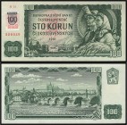 SLOVAK REPUBLIC (1993 - 2009)&nbsp;
100 Korun, 1961, kolek 1993, Série M 18, AUREA SK 4 b&nbsp;

N