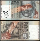SLOVAK REPUBLIC (1993 - 2009)&nbsp;
500 Korun, 1993, přetisk 1999, Série A, AUREA SK 31 a&nbsp;

N