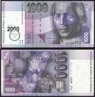 SLOVAK REPUBLIC (1993 - 2009)&nbsp;
1000 Korun, 1993, přetisk 1999, Série A, AUREA SK 11 a1&nbsp;

N