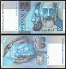 SLOVAK REPUBLIC (1993 - 2009)&nbsp;
50 Korun, 1995, Série A, AUREA SK 14 a2&nbsp;

N