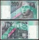SLOVAK REPUBLIC (1993 - 2009)&nbsp;
200 Korun , 1995, Série A, AUREA SK 16 a2&nbsp;

N