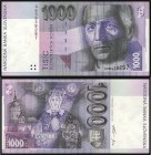 SLOVAK REPUBLIC (1993 - 2009)&nbsp;
1000 Korun , 1997, Série G, AUREA SK 19 a1&nbsp;

1