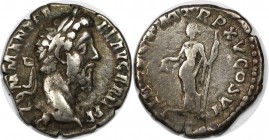 AR-Denar 177 - 192 n. Chr 
Römische Münzen, MÜNZEN DER RÖMISCHEN KAISERZEIT. Commodus 177-192 n. Chr, AR-Denar (2.03 g), Sehr schön