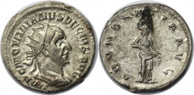 Antoninianus 250 n. Chr 
Römische Münzen, MÜNZEN DER RÖMISCHEN KAISERZEIT. ROM. TRAJANUS DECIUS. Antoninianus 250 n. Chr, Silber. 4 g. RIC 10b. Stemp...