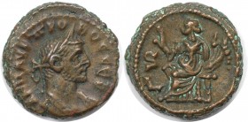 Tetradrachme 280 - 281 n. Chr 
Römische Münzen, MÜNZEN DER RÖMISCHEN KAISERZEIT. Ägypten als römische Provinz. Alexandria. Probus (276-282). Tetradra...