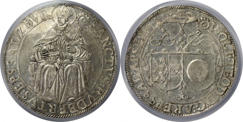 Taler ND 
RDR – Habsburg – Österreich, RÖMISCH-DEUTSCHES REICH. Salzburg. Wolfg...