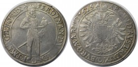 Reichstaler 1626 
RDR – Habsburg – Österreich, RÖMISCH-DEUTSCHES REICH. FERDINAND II. (1618-1637). Münzstätte Prag. Reichstaler 1626, Prag, Silber. D...
