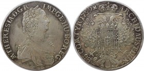 Taler 1759 
RDR – Habsburg – Österreich, RÖMISCH-DEUTSCHES REICH. Maria Theresia (1740-1780). Taler 1759, Silber. Sehr schön