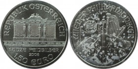 1 1/2 Euro 2008 
RDR – Habsburg – Österreich, REPUBLIK ÖSTERREICH. Wiener Philharmoniker. 1 1/2 Euro 2008, Silber. KM 3159. Stempelglanz, mit Plastik...