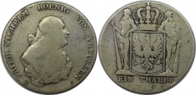 Taler 1795 
Altdeutsche Münzen und Medaillen, BRANDENBURG IN PREUSSEN. Friedrich Wilhelm II. (1786-1797). Taler 1795, Silber. Dav. 2599. Schön-sehr s...