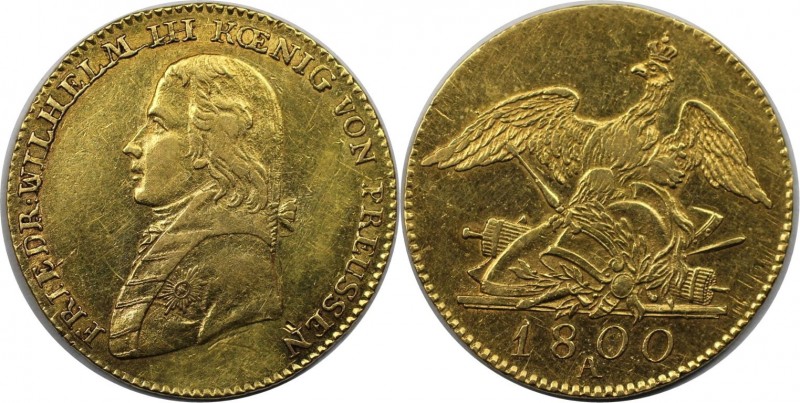 Friedrichs d`or 1800 A
Altdeutsche Münzen und Medaillen, BRANDENBURG IN PREUSSE...