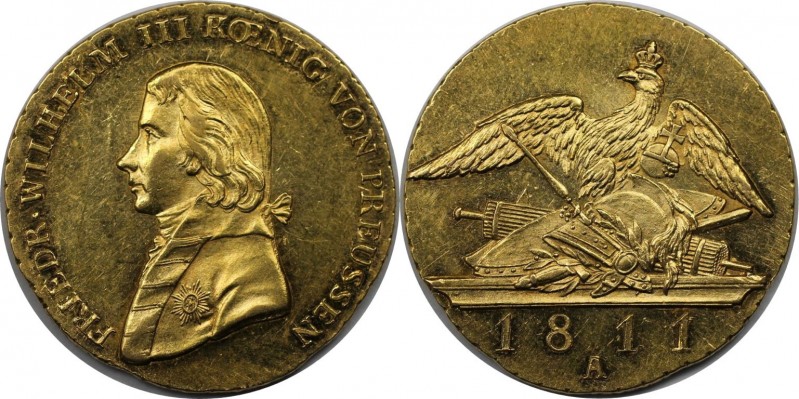 Doppelter Friedrichs d`or 1811 A
Altdeutsche Münzen und Medaillen, BRANDENBURG ...