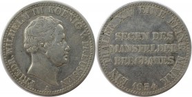 Ausbeutetaler 1834 A
Altdeutsche Münzen und Medaillen, BRANDENBURG IN PREUSSEN. Friedrich Wilhelm III. (1797-1840). Ausbeutetaler 1834 A, Silber. AKS...