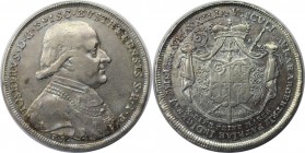 Taler 1796 
Altdeutsche Münzen und Medaillen, EICHSTÄTT. BISTUM. Joseph von Stubenberg (1790-1803). Taler 1796, München. Kontribution. Jahreszahl als...