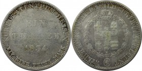 Taler 1834 
Altdeutsche Münzen und Medaillen, HESSEN - KASSEL. Wilhelm II. und Friedrich Wilhelm (1832-1847). Taler 1834, Silber. AKS 46. Sehr schön-...