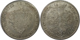Taler zu 48 Schilling 1752 
Altdeutsche Münzen und Medaillen, LÜBECK. Taler zu 48 Schilling 1752, Silber. Schön 34. Fast Stempelglanz