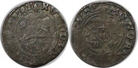 1/24 Taler 1595 
Altdeutsche Münzen und Medaillen, MINDEN - BISTUM. Anton von Schauenburg (1587-1599). 1/24 Taler (Groschen) 1595, Silber. Schön. Sel...