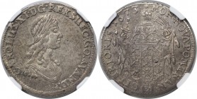 1/3 Taler 1673 DS
Altdeutsche Münzen und Medaillen, POMERANIA. Karl XI. (1660-1697) Schweden. 1/3 Taler 1673 DS, Unter schwedischer Besatzung Struck....