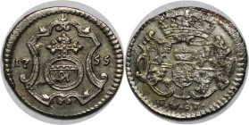 Pfennig 1755 FWoF
Altdeutsche Münzen und Medaillen, SACHSEN - ALBERTINE. Friedrich August II. (1733-1763). Pfennig 1755 FWoF. KM #894. Vorzüglich