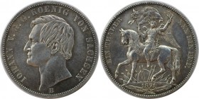 Siegestaler 1871 B
Altdeutsche Münzen und Medaillen, SACHSEN - ALBERTINE. Johann (1854-1873). Siegestaler 1871 B, Silber. AKS 159. Vorzüglich-stempel...