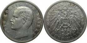 5 Mark 1903 D
Deutsche Münzen und Medaillen ab 1871, REICHSSILBERMÜNZEN, Bayern, Otto (1886-1913). 5 Mark 1903 D, Silber. Jaeger 46. Sehr schön, Krat...