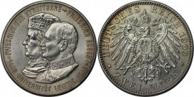 2 Mark 1909 
Deutsche Münzen und Medaillen ab 1871, REICHSSILBERMÜNZEN, Sachsen, Friedrich August III. (1904-1918). 2 Mark 1909, 500-Jahrfeier Univer...