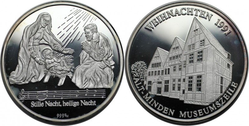 Medaille 1991 
Deutsche Münzen und Medaillen ab 1945, BUNDESREPUBLIK DEUTSCHLAN...