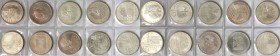 Set 2002 - 2010 
Deutsche Münzen und Medaillen ab 1945, Lots und Sammlungen. BRD. Set 10 Stück x10 Euro 2002 - 2010. Stempelglanz. Einzeln in Münzhül...