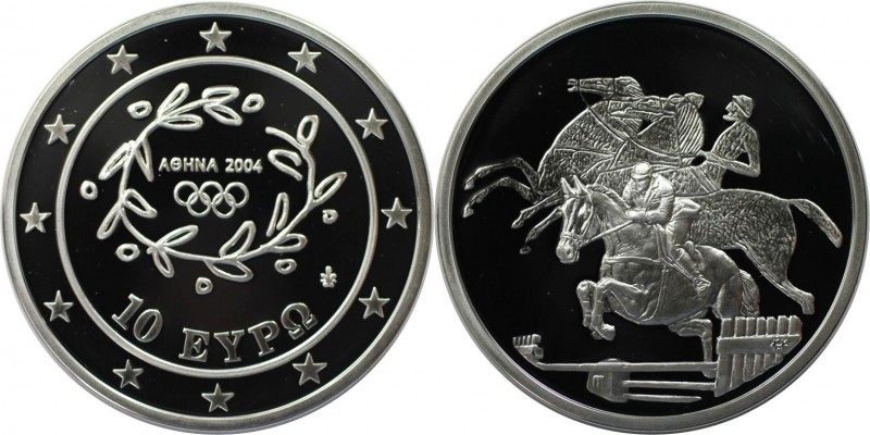 10 Euro 2004 
Europäische Münzen und Medaillen, Griechenland / Greece. XXVIII. ...