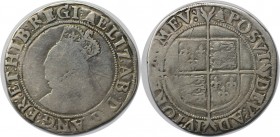 Shilling ND (1558-1603) 
Europäische Münzen und Medaillen, Großbritannien / Vereinigtes Königreich / UK / United Kingdom. Elizabeth I. Shilling ND (1...