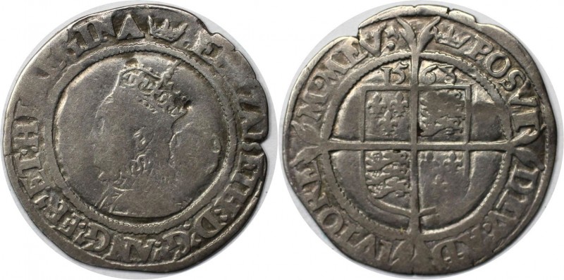 Sixpence (6 Pence) 1563 
Europäische Münzen und Medaillen, Großbritannien / Ver...