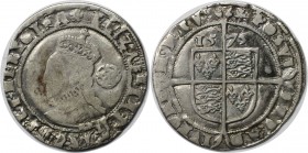 Sixpence (6 Pence) 1575 
Europäische Münzen und Medaillen, Großbritannien / Vereinigtes Königreich / UK / United Kingdom. Elizabeth I. Sixpence (6 Pe...