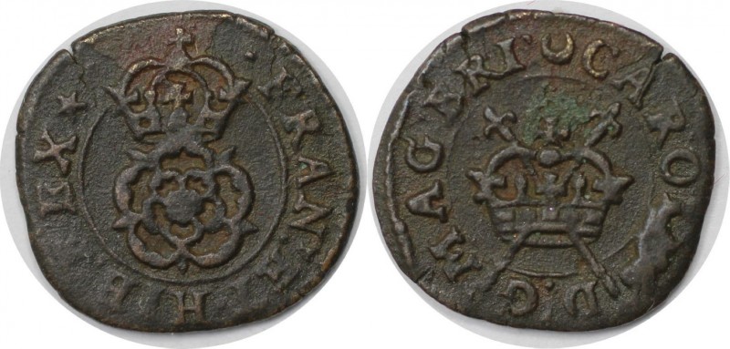 Farthing 1625-49 
Europäische Münzen und Medaillen, Großbritannien / Vereinigte...