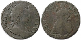 Farthing 1697 
Europäische Münzen und Medaillen, Großbritannien / Vereinigtes Königreich / UK / United Kingdom. William III. (1694-1702). Farthing 16...