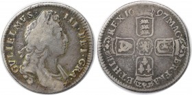 Shilling 1697 
Europäische Münzen und Medaillen, Großbritannien / Vereinigtes Königreich / UK / United Kingdom. William III. (1694-1702). Shilling 16...