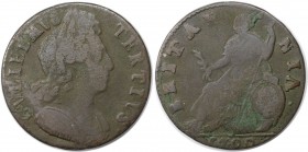 1/2 Penny 1700 
Europäische Münzen und Medaillen, Großbritannien / Vereinigtes Königreich / UK / United Kingdom. William III. (1694-1702). 1/2 Penny ...