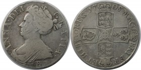 Crown 1708 E
Europäische Münzen und Medaillen, Großbritannien / Vereinigtes Königreich / UK / United Kingdom. Anne (1702-1714). Crown 1708 E, Silber....