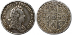 Shilling 1723 
Europäische Münzen und Medaillen, Großbritannien / Vereinigtes Königreich / UK / United Kingdom. George I. (1714-1727). Shilling 1723,...
