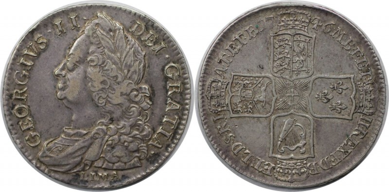 1/2 Crown 1746 LIMA
Europäische Münzen und Medaillen, Großbritannien / Vereinig...