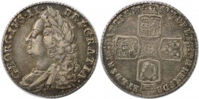 Shilling 1750 
Europäische Münzen und Medaillen, Großbritannien / Vereinigtes Königreich / UK / United Kingdom. George II. (1727-1760). Shilling 1750...