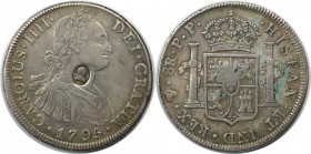 Dollar (5 Shillings) 1795 
Europäische Münzen und Medaillen, Großbritannien / Vereinigtes Königreich / UK / United Kingdom. Carlos IV. (1788-1808). D...